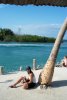 Relaxing on Caye Caulker