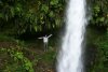 At the waterfalls on the way home