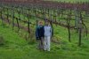 Out in the winter vineyard at Ransom