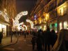 Lyon during the festival of 8 December. Lights on all the streets.